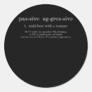 Buscar agresivo pegatinas Diversión