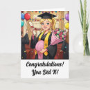 Buscar divertida tarjetas de graduacion Para ella