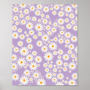 Buscar flores moradas posters Floral