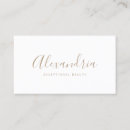 Buscar escritura tarjetas de visita Belleza