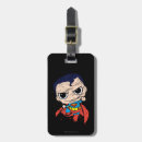 Buscar mini etiquetas para maletas Liga de justicia