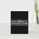 Buscar paranormal tarjetas Espantoso
