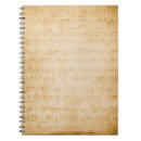 Buscar hoja de música cuadernos Vintage
