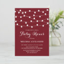 Buscar color burdeos invitaciones Boho