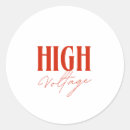 Buscar voltaje pegatinas Eléctrico