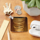 Buscar monedas de oro llaveros Dorado