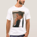 Buscar presidente barack obama camisetas Pensativo