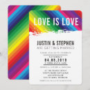 Buscar gay wedding invitaciones El amor es amor