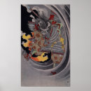 Buscar demonio japonés posters Vintage