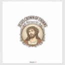 Buscar corona de espinas pegatinas Jesús