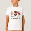 Buscar de la trompeta niño camisetas Instrumento
