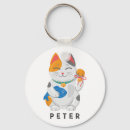 Buscar encanto de buena suerte llaveros Japonés