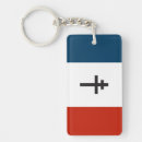 Buscar bandera francesa llaveros Marcar