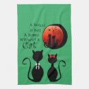 Buscar gatos paños de cocina Gato negro