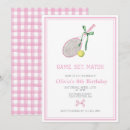 Buscar tenis invitaciones de cumpleaños Rosa