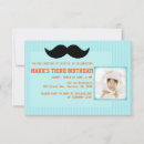 Buscar mustache invitaciones Niños