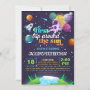 Buscar viaje espacial invitaciones Para niños