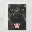 Buscar pantera negra tarjetas Felino