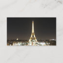 Buscar parís tarjetas de visita Torre