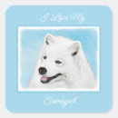 Buscar samoyed pegatinas Mugriento