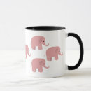 Buscar elefante rosa tazas Zoológico
