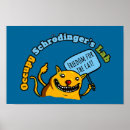 Buscar gato schrodinger posters Divertido