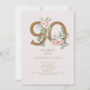 Buscar edad dorada invitaciones Rosa
