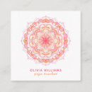 Buscar rosa fresco tarjetas de visita Para ella