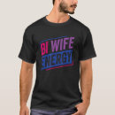 Buscar bi color camisetas Esposa