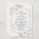 Buscar mármol blanco invitaciones Sencillo
