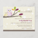 Buscar búhos lindos invitaciones Niños
