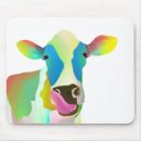 Buscar vacas divertidas alfombrillas de raton Colorido