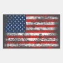 Buscar bandera americana del grunge pegatinas Rojo blanco y azul