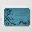 Buscar lovebirds invitaciones Elegante