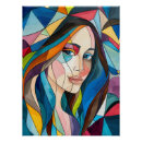 Buscar cubista arte Mujer