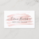 Buscar escritor free lance tarjetas de visita Simple