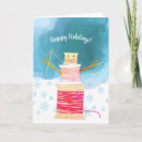 Buscar aguja e hilo tarjetas Navidades