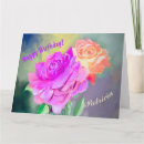 Buscar rosas pintadas tarjetas Para ella