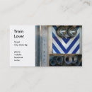 Buscar estación tarjetas de visita Ferrocarril