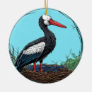 Buscar cigüeña adornos Pájaro