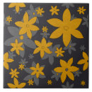 Buscar amarillo oscuro azulejos Flores
