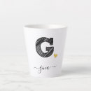 Buscar letra g tazas Moda
