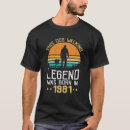 Buscar impresionante desde 1981 camisetas 41 ª