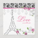 Buscar parís boda invitaciones Floral