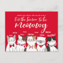 Buscar gatos felices postales Navidades