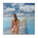 Buscar bikini azulejos Playa