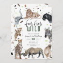 Buscar número cuatro invitaciones Jungla