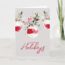 Buscar ornamentación tarjetas Felices fiestas