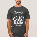Buscar biología camisetas Profesión