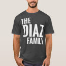 Buscar díaz camisetas Nombre
